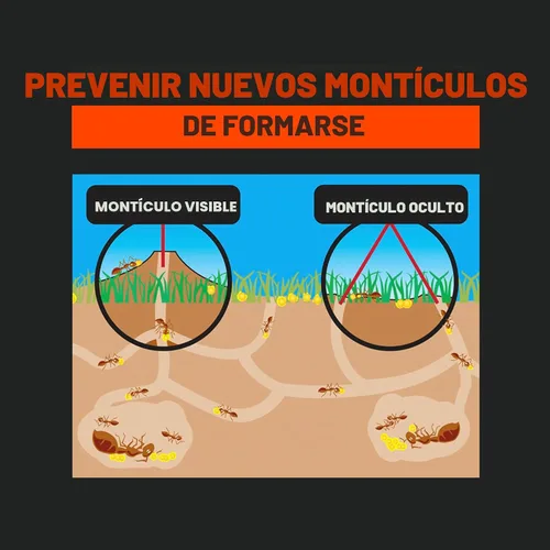 Vista 7 de Amdro Asesino de hormigas de fuego para césped de 5 libras