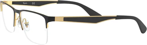 Vista 3 de Ray-Ban Unisex Rx6335 Rectangular Prescription Eyeglass Frames