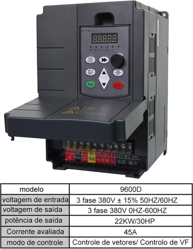 Vista 2 de for 380V/220V 2.2KW 11KW Economical VFD Variable Frequency Drive Converter Inverter Motor Speed Controller(11KW(15HP),220V)