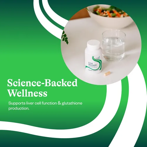Vista 4 de Seeking Health Nutrientes hepáticos - Suplemento de salud para apoyo a la producción de glutatión - Soporte de función de células hepáticas