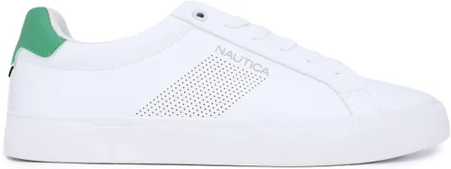 Vista 2 de Nautica Mocasines clásicos de moda con cordones para hombre, estilo casual y cómodo