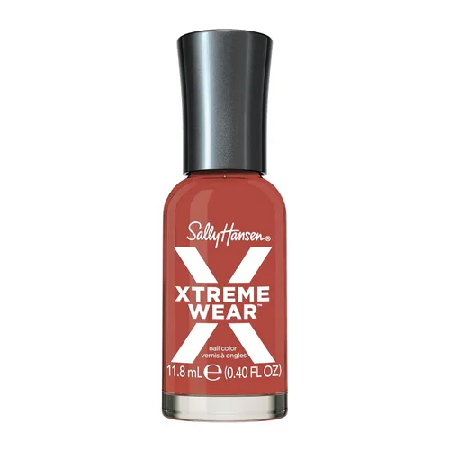 Vista 109 de Sally Hansen Xtreme Wear Esmalte de uñas sin rayas, acabado brillante, duradero, resistente a las astillas, transparente, color de uñas plateado 130