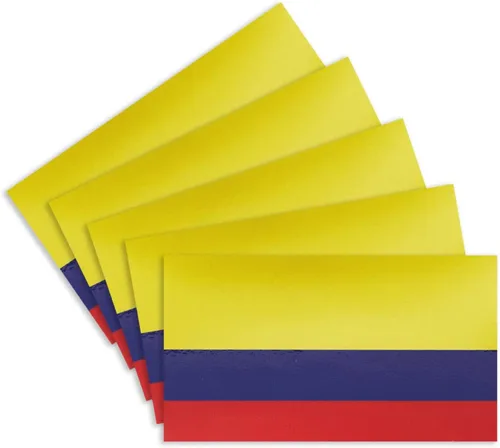 Vista 40 de CANTENDO 5 calcomanías de vinilo reflectante de la bandera argentina para parachoques de ventana de coche, adhesivo impermeable (2.5 x 4.5 pulgadas)