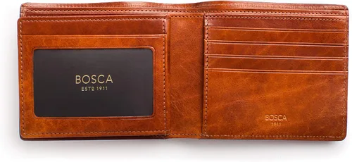 Vista 5 de Bosca Dolce Collection - Cartera ejecutiva de lujo de ocho bolsillos con pasaporte