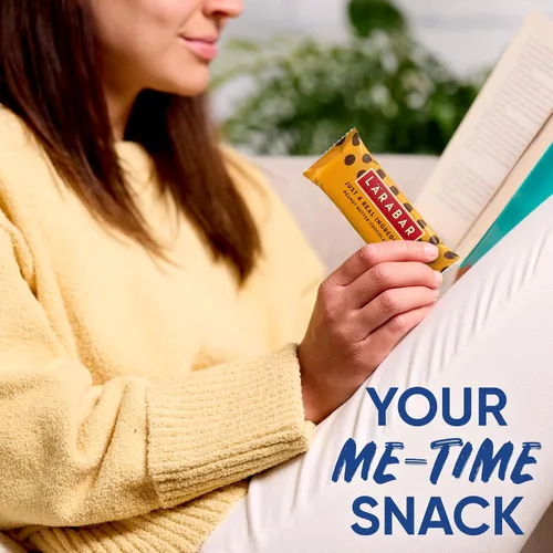 Vista 8 de Larabar - Mantequilla de maní con chispas de chocolate, barras de frutas y nueces sin gluten, 6 unidades Gluten-Free, Vegan, Dairy Free, Non-GMO