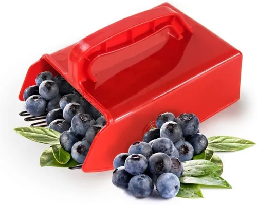 Vista 5 de Blueberry Picker with Handle Berry Picking Aid Fruit Picker Orchard Picking Tool Raspberries Blueberry Blackcurrantfriendly, Effective and Easy to