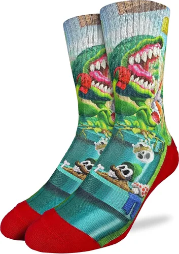 Vista 13 de Good Luck Sock Men's Video Games, Board Games and Toys Socks, Adult Backgammon