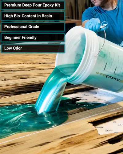 Vista 3 de Kit EcoPoxy FlowCast para reparación de pintura