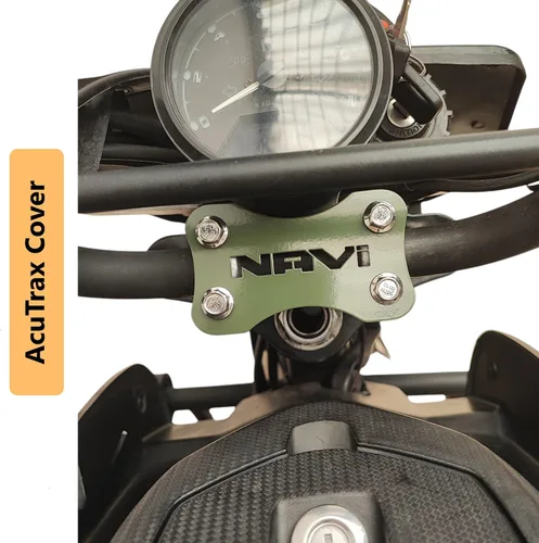 Vista 3 de Kit de carenado deportivo de motocicleta (3 piezas) para Honda Navi (verde militar)