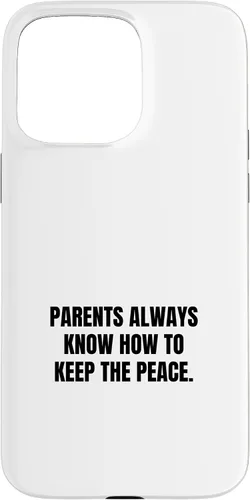 Vista 27 de iPhone XR Parents always know how to keep the peace. Case