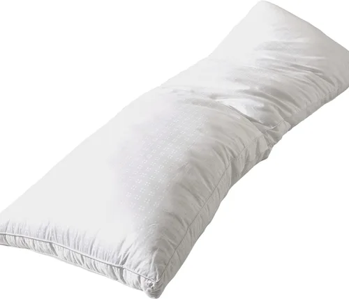 Vista 14 de Almohada de plumón alternativo, Five Star, tela 100% de algodón, un artículo imprescindible., Algodón, Blanco, Estándar