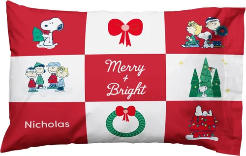 Vista 29 de Funda de almohada personalizada Let’s Make Memories - Funda de almohada personalizada para niños con nombre - Funda para almohada de tamaño estándar