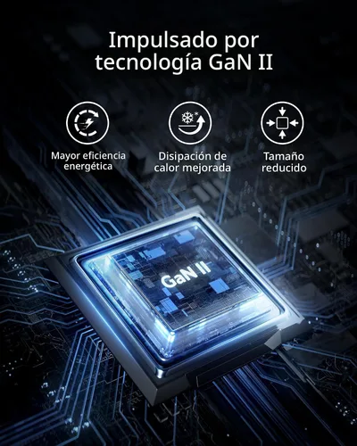 Vista 5 de Anker Bloque de cargador USB C de 3 puertos máximo de 65 W, cargador