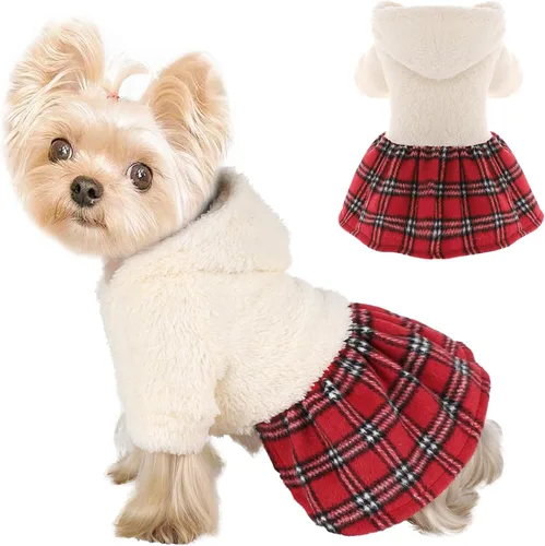 Vista 10 de Suéter para perro, ropa para cachorros, para perros pequeños, niño, niña, mascotas, sudaderas para perros clima frío, abrigos de perrito, sudadera