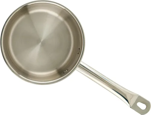 Vista 7 de Winco Cacerola de acero inoxidable resistente con tapa, 2 cuartos