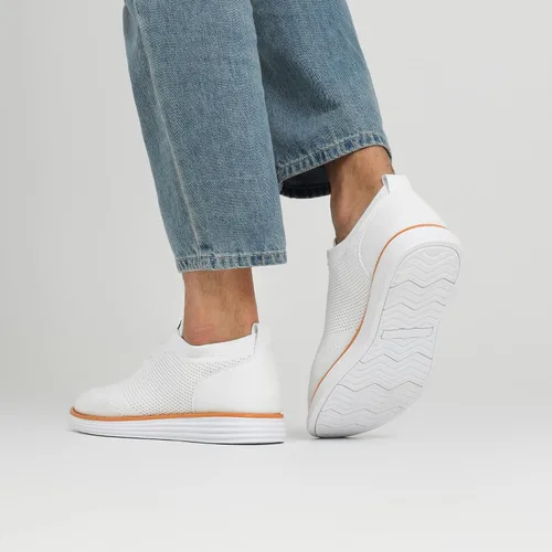 Vista 7 de Bruno Marc Zapatillas de malla para hombre Oxfords ligeras