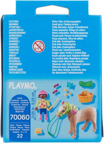 Vista 3 de Playmobil 70060 Special Plus Chica con Pony