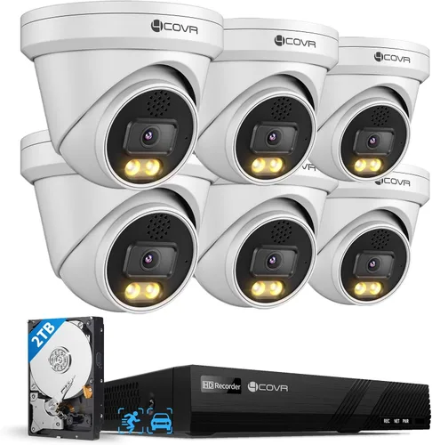 Vista 17 de Sistema de cámara de seguridad PoE 4COVR con disco duro de 2 TB, LY97KA5M0804