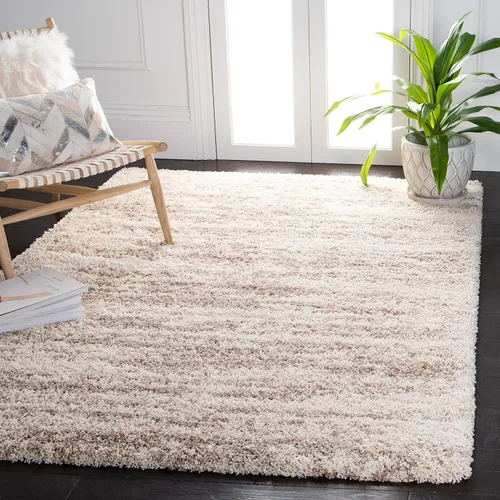 Vista 26 de SAFAVIEH Hudson Shag Collection - Alfombra decorativa de 2 x 3 pies, diseño moderno, no desprende pelusa y de fácil cuidado, 2 pulgadas de grosor