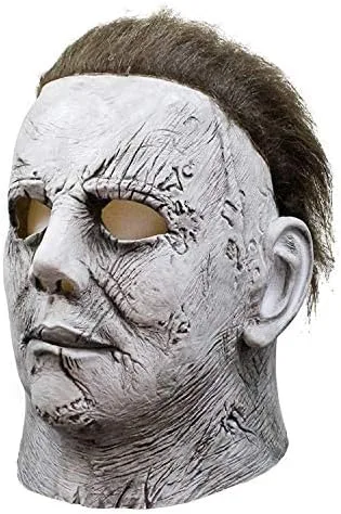 Vista 4 de Halloween Original Michael Myers Mask Masquerade Dressing Up Cosplay Masquerade Costume For Party