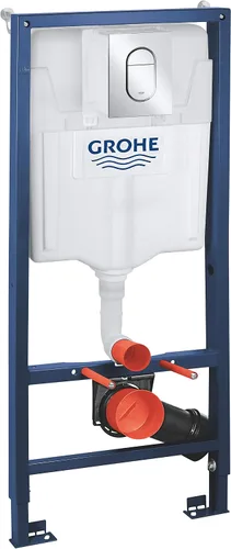 Vista 4 de Grohe Rapid SL 39501000 - Juego de inodoro (3.7 ft de altura, cromado)