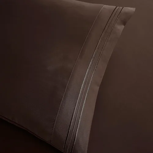 Vista 4 de Clara Clark Fundas de almohada de tamaño estándar – Funda de almohada ultra suave, fundas de almohada de microfibra ligera tamaño Queen – Juego de 2