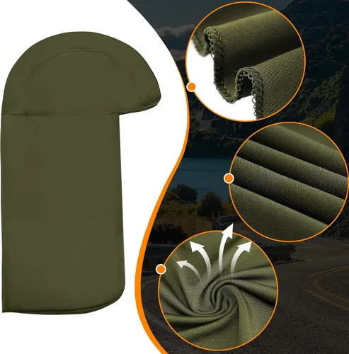 Vista 5 de Sintege 6 piezas de sombrero duro para protección solar con calavera, protector de cuello de secado rápido para mujeres y hombres