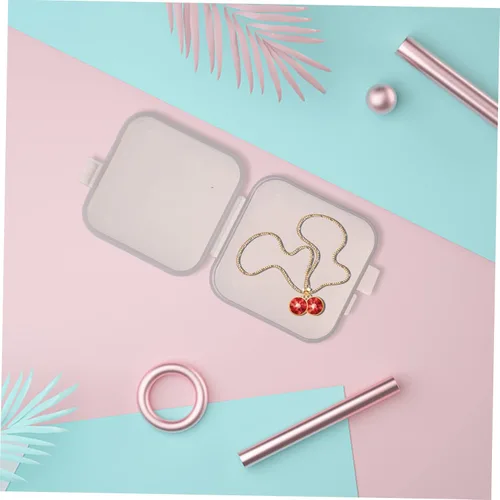 Vista 9 de CIMAXIC Jewelry Storage Box Set 120pcs Small Organizers Lids for Earring Ring and Pill Sorting