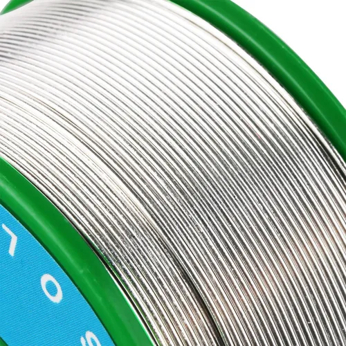 Vista 4 de SainSmart Alambre de soldadura sin plomo de 3.53 oz 0.031 in con Rosin2 Sn97 Cu0.7 Ag0.3, soldadura de alambre de estaño para soldadura eléctrica