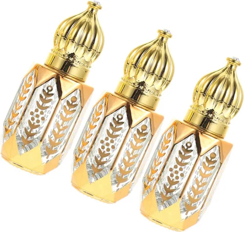 Vista 6 de Ipetboom 9 botellas de rodillo para aceites esenciales con fugas delicadas, frascos de perfume portátiles, masajes para viajes y uso diario