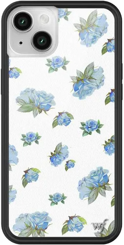 Vista 16 de Fundas Wildflower - Realización Par x Devon Lee Carlson, Compatible con Apple iPhone 14 Plus Rojo, Ranas, Colaboración - Protector de Parachoques