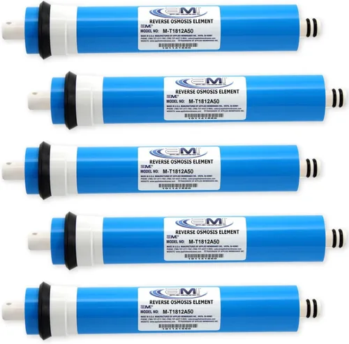 Vista 15 de APPLIED MEMBRANES INC. Membrana de ósmosis inversa 100 GPD Reemplazo del filtro de agua de membrana RO para sistema de filtración de agua