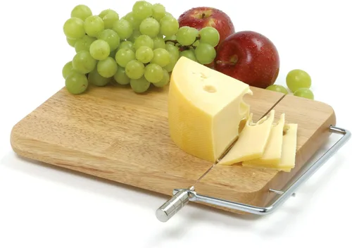 Vista 2 de Norpro Cortador de queso de madera natural