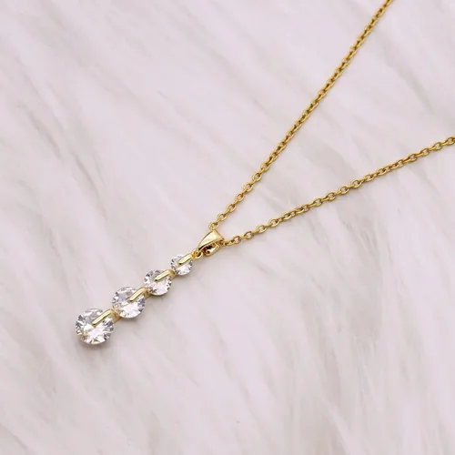 Vista 3 de Collar para mujer, gargantilla con dije de luna dorada, estrella, mariposa, corazón, gargantilla de cadena irregular, joyería de capas para mujeres