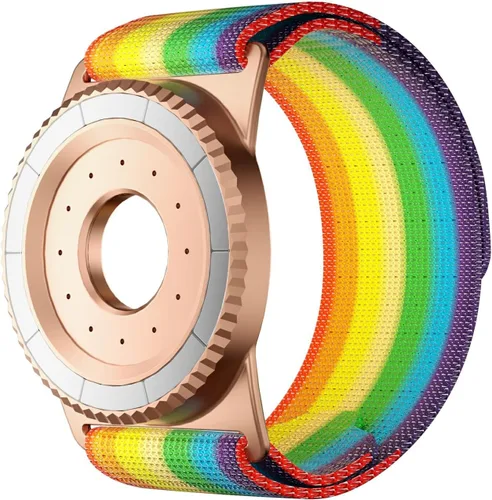 Vista 10 de BAISRKE Magsafe - Soporte magnético para teléfono para correr para iPhone y Android, agarre giratorio de 360° (arco iris y plomizo, regular