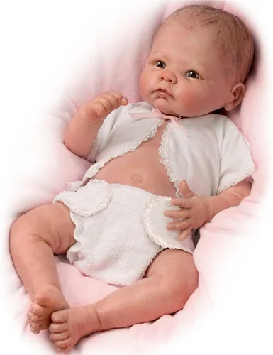 Vista 2 de Muñeca Bebé: Pequeña Grace, 20 pulgadas, de Ashton Drake
