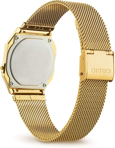 Vista 3 de Casio Reloj retro A700WEMG-9AEF unisex dorado cronómetro Oro