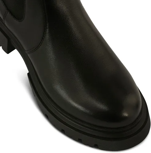Vista 5 de JATAREA Botines y botas de cuero para mujer