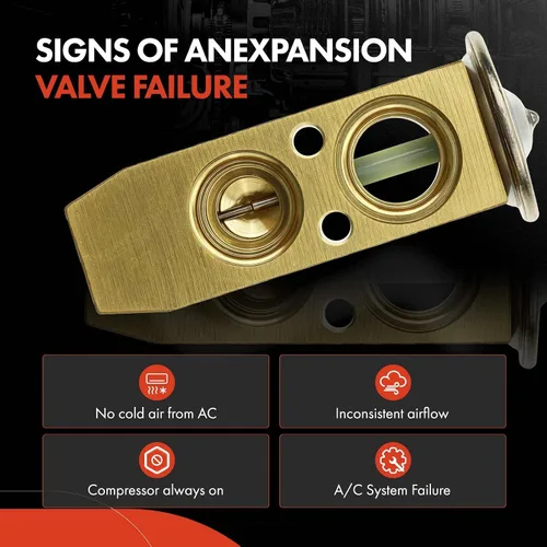 Vista 5 de A-Premium Válvula de expansión de CA compatible con Chevrolet Aveo 2004-2011, Aveo5 2006-2011, Corsa 2002-2008, Tornado 2004-2009 y Pontiac G3 Wave