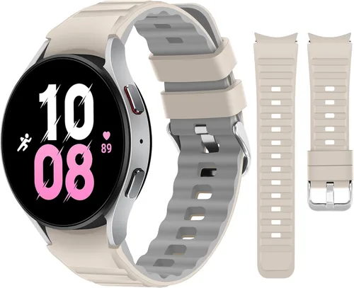 Vista 18 de Tasikar Correas sin huecos compatibles con Samsung Galaxy Watch 7/6/5/4 Band de 1.575 pulgadas, 1.732 pulgadas, Watch 6 Classic Band 1.612 pulgadas