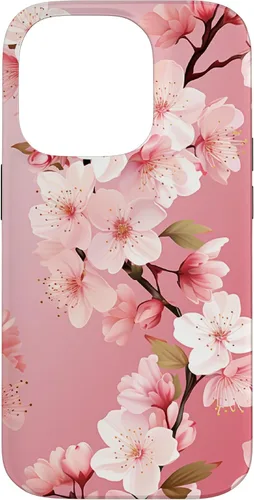 Vista 17 de Japan Pink Flower Sakura Florist Anime Cherry Blossom Case for iPhone 17