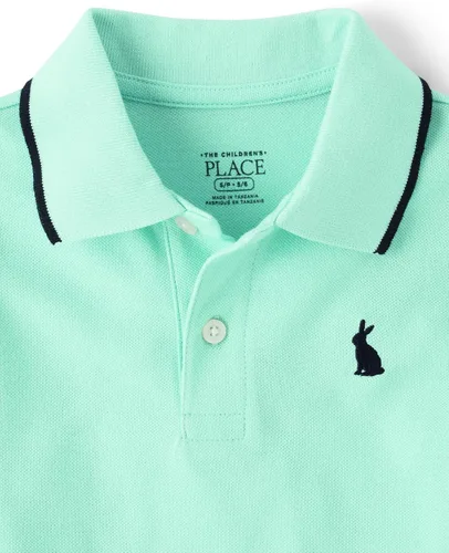 Vista 36 de The Children's Place - Polo de piqué de manga corta para niño