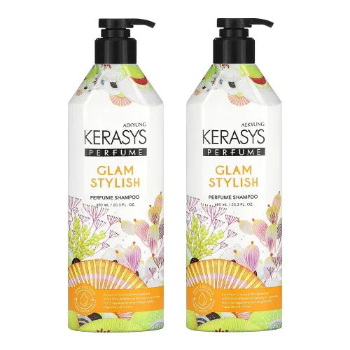 Vista 7 de Kerasys Champú Perfume 20.3 fl oz / 20.3 fl oz, paquete de 2 (Blooming Flowery)