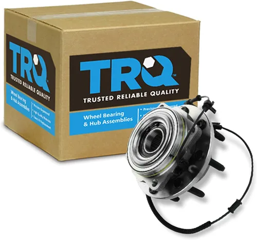 Vista 122 de TRQ Cojinete de rueda lateral del pasajero trasero y conjunto de cubo compatible con Ram ProMaster 1500 ProMaster 2500 ProMaster 3500 2014-2023