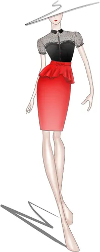 Vista 4 de Camisas retro vintage de los años 50 para mujer, diseño de lunares, malla Rockabilly