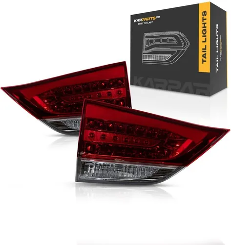 Vista 10 de KarParts360 Conjunto de luz trasera para Toyota Sienna 2011 12 13 2014 lado del conductor interno reemplazo para TO2802110 81590-08010
