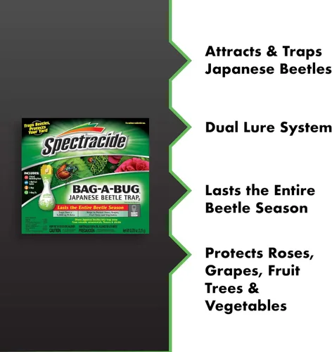 Vista 2 de Trampa para escarabajo bag-a-bug japonés de Spectracide, 1 unidad, paquete de 1