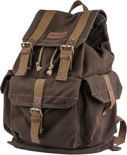 Vista 50 de Gootium 21101 - Mochila de lona gruesa de alta densidad