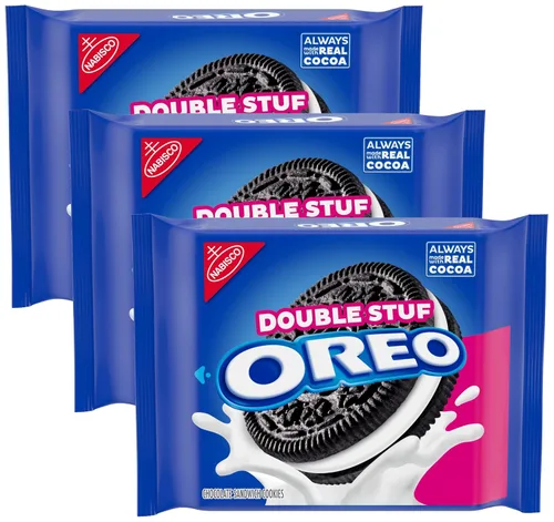 Vista 26 de OREO Galletas sándwich de chocolate, 60 paquetes de bocadillos (2 galletas por paquete) (paquete de 2)