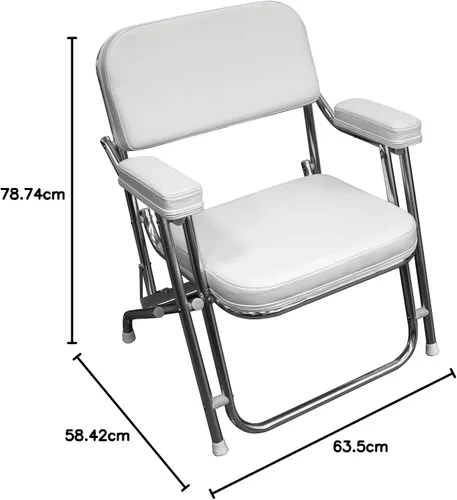 Vista 7 de Wise 3316 Boaters Value - Silla de cubierta plegable